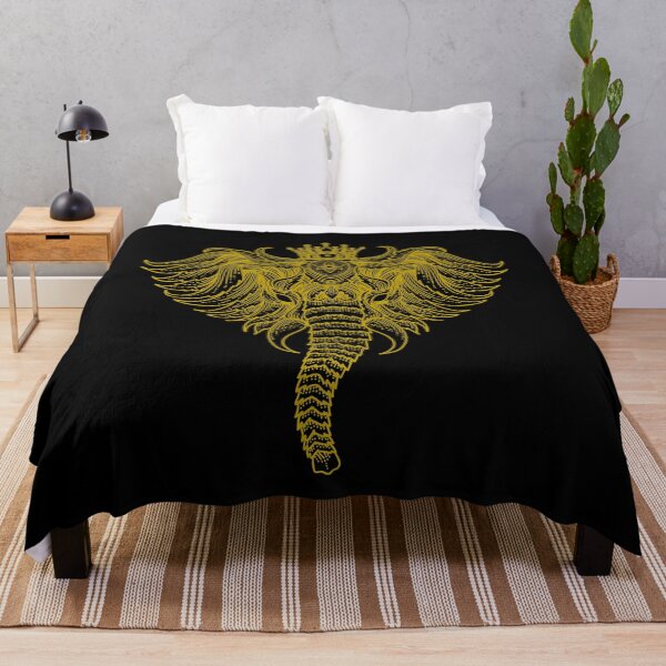 Item preview, King Elephant Line Art designed and sold by blackdogshop.