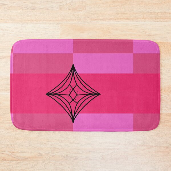 Item preview, Pink Rectangle With Diamond Center designed and sold by designlee.