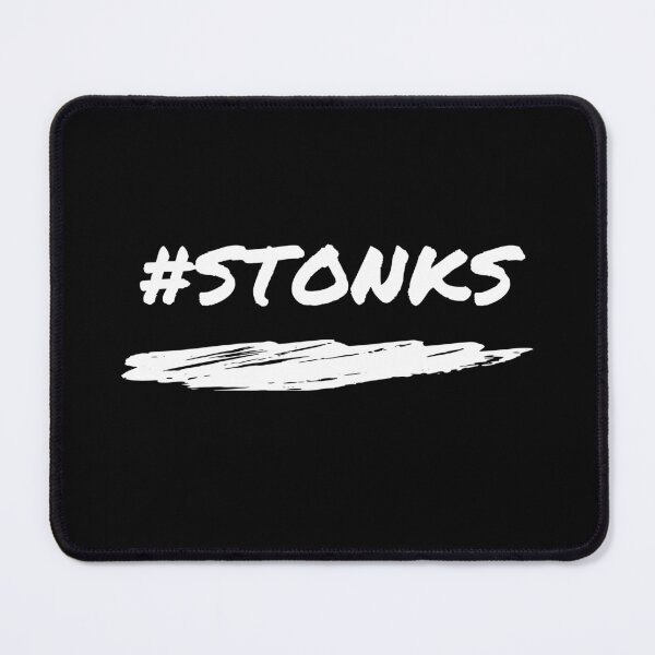 Artikelvorschau, Stonks Hashtag entworfen und verkauft von SimplyOneLiners.