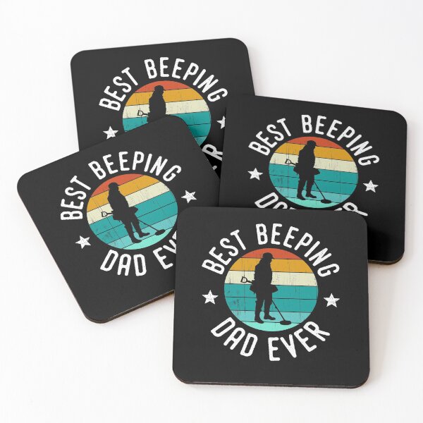 Item preview, Best beeping dad ever, metal detecting  designed and sold by DiggerGifts4U.