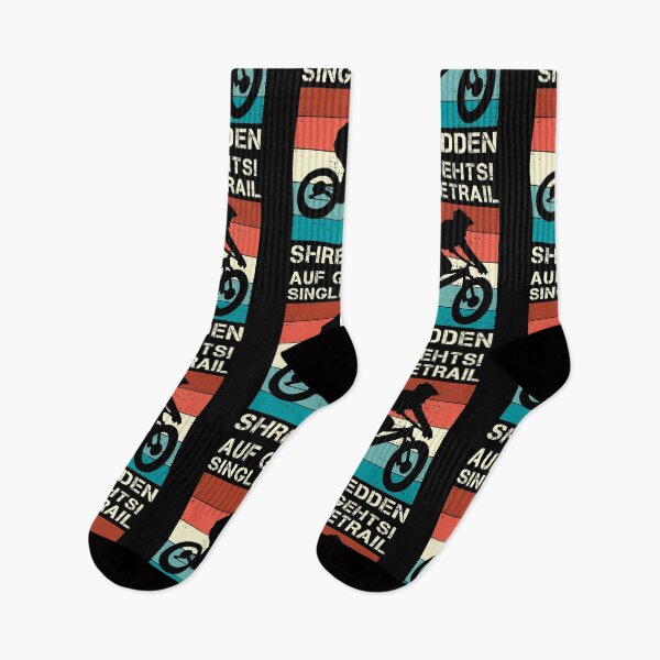 Item preview, Mountain Bike Singletrack Shredden Saying Gift designed and sold by Kuma518.