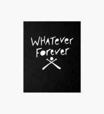 Rock Bottom Modern Baseball Art Board