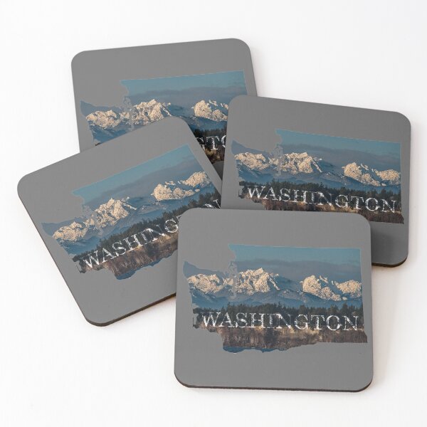Item preview, Photography of Sunlight on the Olympic Mt. in a Washington State design designed and sold by Jason Mosley.