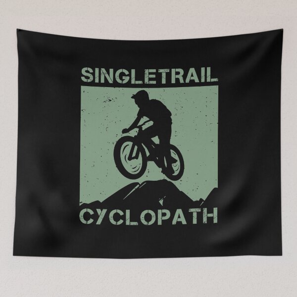 Item preview, Singletrail Cyclopath Mountain Bike Bikepark Funny designed and sold by Kuma518.