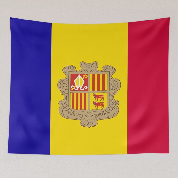 Item preview, Flag of Andorra designed and sold by Talion Design.