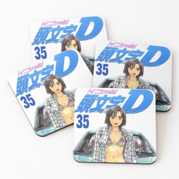 Item preview, Initial D Mika Uehara designed and sold by IHolyBreadI.