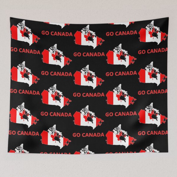 Item preview, GO CANADA! - FLAG AND COUNTRY CHEER SUPPORT PROUD  designed and sold by MrCreativeArts.