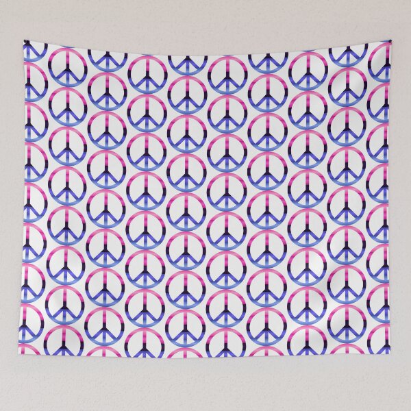 Item preview, Peace and Omnisexual Pride #1 designed and sold by NovotnyDesigns.
