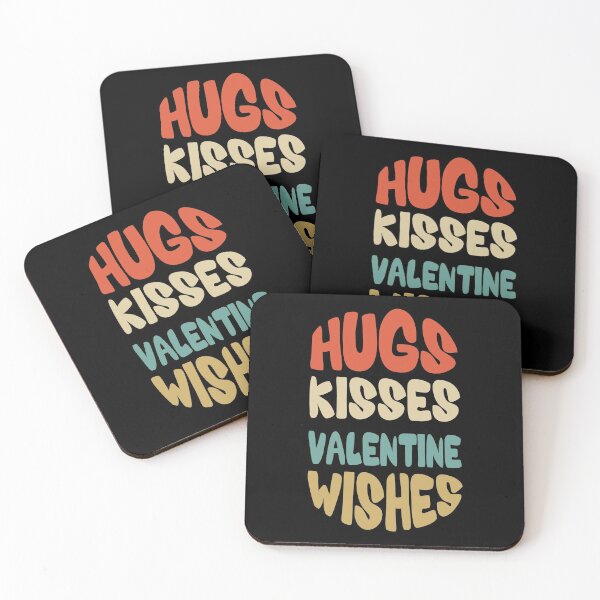 Item preview, Funny Hugs Kisses Valentine Wishes For valentine's Day designed and sold by OMCreative.