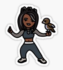 Aaliyah Sticker