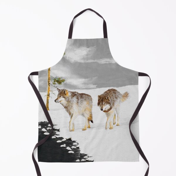 Item preview, Wolves in Snow designed and sold by alpendesigns.