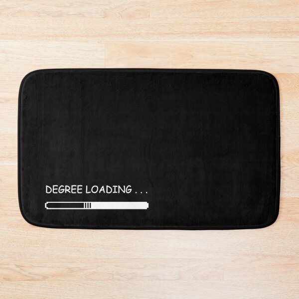 Item preview, Degree Loading Funny Tee Shirt Graduation Quote Humor College Grad - Black designed and sold by ShumShumShop.