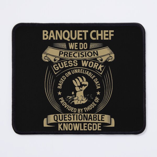 Item preview, Banquet Chef T Shirt - We Do Precision Job Gift Item Tee designed and sold by paneczkopat.