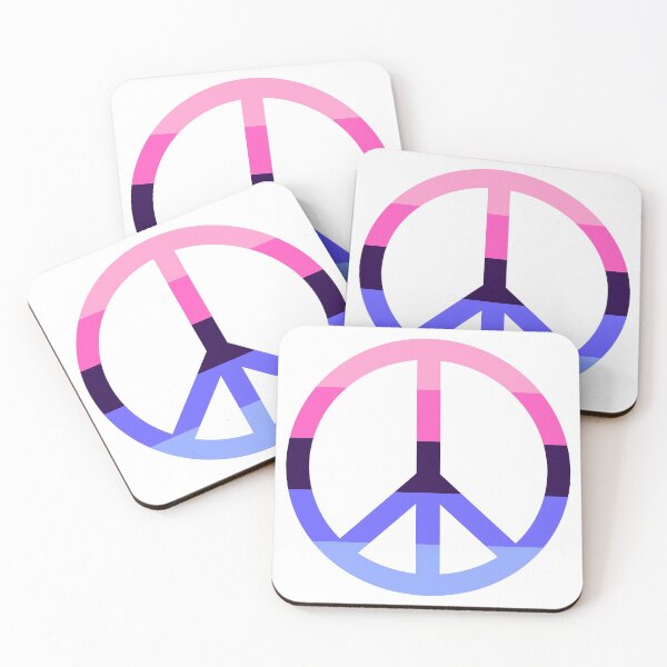 Item preview, Peace and Omnisexual Pride #2 designed and sold by NovotnyDesigns.