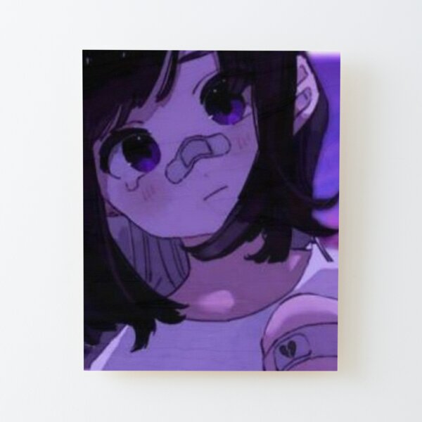 Heartbroken Anime Girl Mounted Prints for Sale | Redbubble