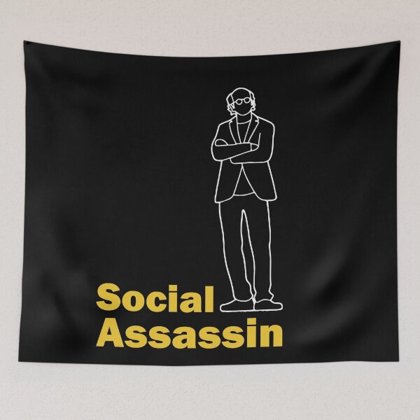 Item preview, Social Assassin designed and sold by JJFGraphics.