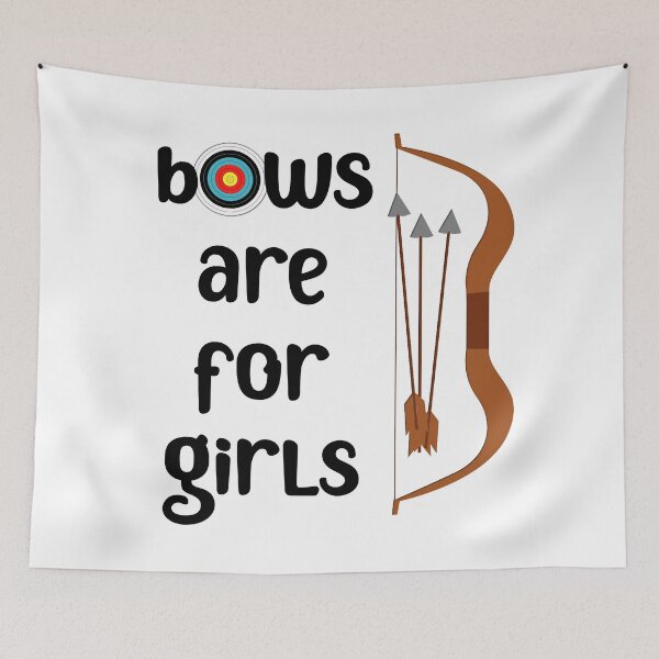 Item preview, Bows Are For Girls (Archery) designed and sold by Martini-Four.