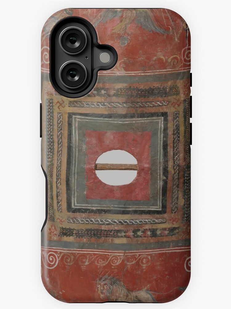 Thumbnail 1 of 4, iPhone Case, Roman Scutum Case Cover designed and sold by archaeologyart.