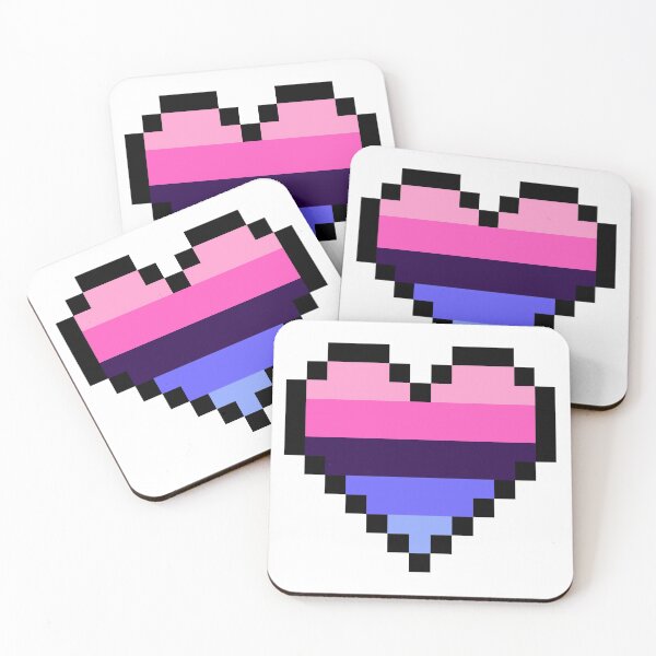 Item preview, Omnisexual Pride Heart #2 designed and sold by NovotnyDesigns.