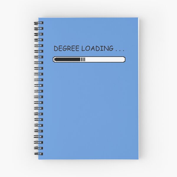 Item preview, Degree Loading Funny Sticker Graduation Quote Humor College Grad - Black designed and sold by ShumShumShop.