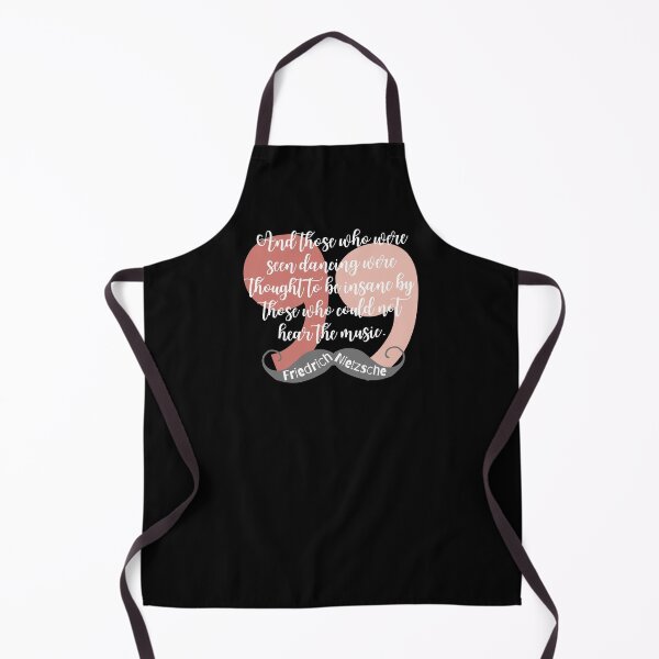 Item preview, Friedrich Nietzsche Quote - Those who were dancing designed and sold by superbling.