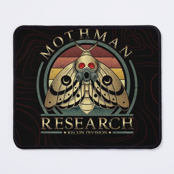 Item preview, Mothman Research: Recon Division - Unique Military-Style Retro Badge designed and sold by NatIntrovertSoc.