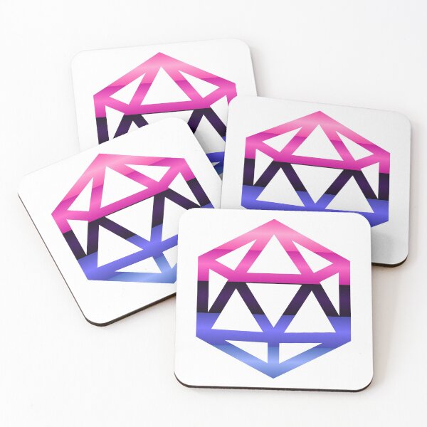 Item preview, Omnisexual Pride Flag D20 designed and sold by NovotnyDesigns.
