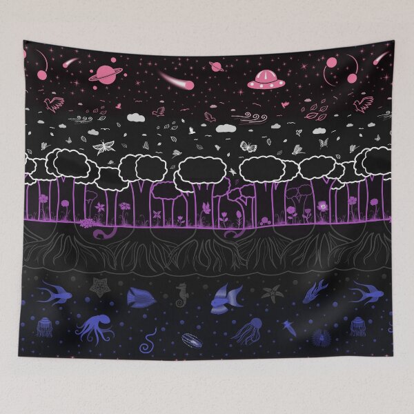 Item preview, Layers of the World, Genderfluid Flag designed and sold by StephOBrien.