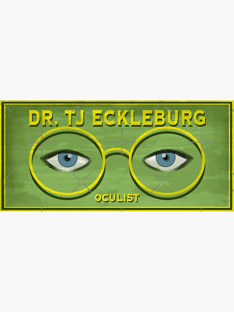 The Eyes Of Dr. Eckleburg Canvas