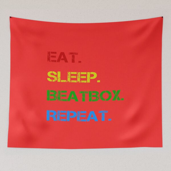 Item preview, Eat Sleep Beatboxer Repeat designed and sold by rachidhaz.
