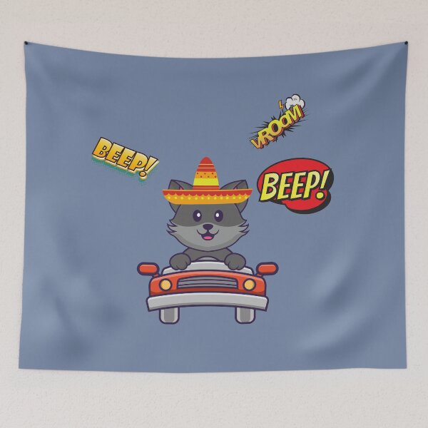 Item preview, Cat Driving A Car - Cute Cat Gifts For Cat Lovers/Cat Mom’s/Cat Dad’s  designed and sold by haRexia.