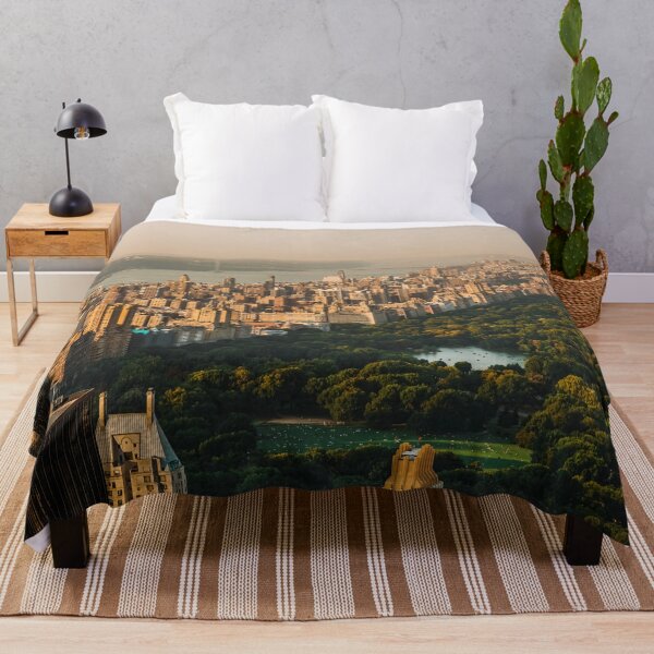 Item preview, New York City Manhattan aerial view with Central Park and Upper West Side designed and sold by nycruss1.