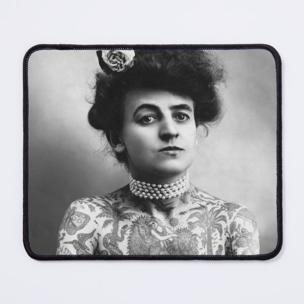 Item preview, Tattoo Artist Maud Wagner Portrait - Circa 1907  designed and sold by warishellstore.
