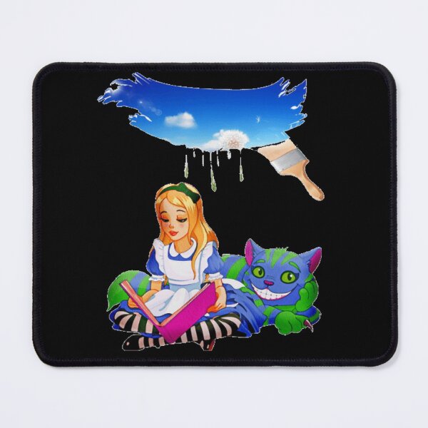 Item preview, Girl and cat with magic brush painting background designed and sold by MrCreativeArts.