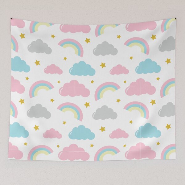 Item preview, Rainbows, Stars and Clouds  designed and sold by silviaol.