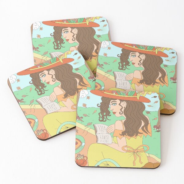 Item preview, Autumn Picnic Witch designed and sold by drawwithren.