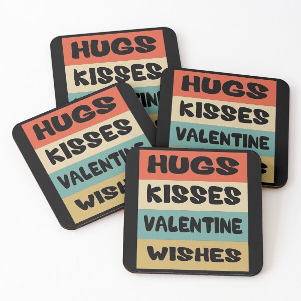 Item preview, Funny Hugs Kisses Valentine Wishes For valentine's Day designed and sold by OMCreative.