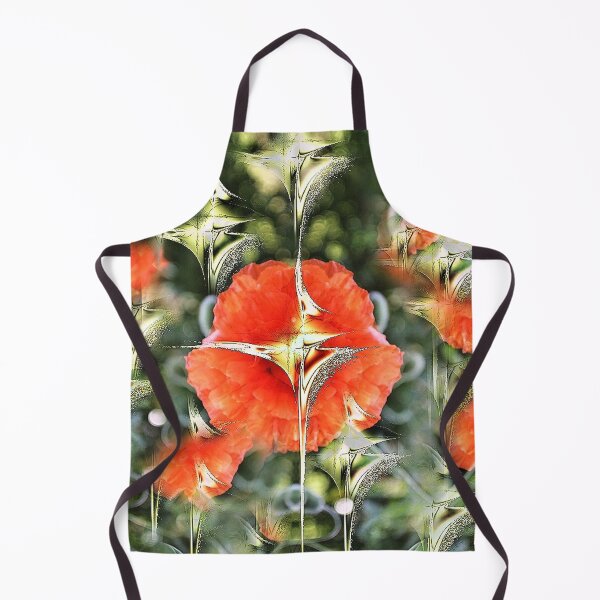 Item preview, Poppies in green designed and sold by Elena Lestachova.