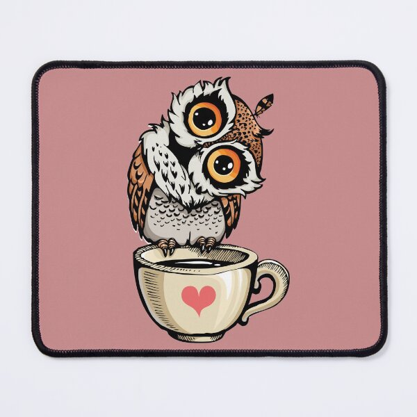 Item preview, Cute Coffee Owl designed and sold by Maartje de Volder.