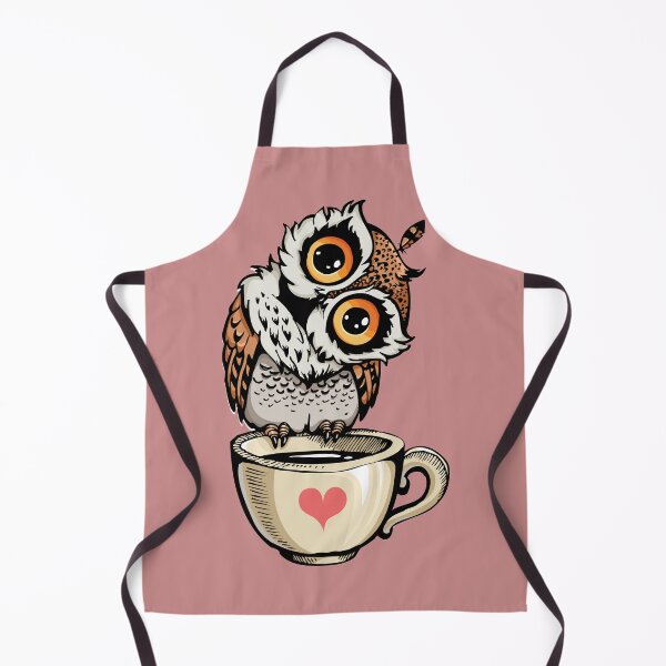 Item preview, Cute Coffee Owl designed and sold by Maartje de Volder.