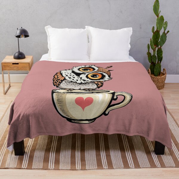 Item preview, Cute Coffee Owl designed and sold by Maartje de Volder.