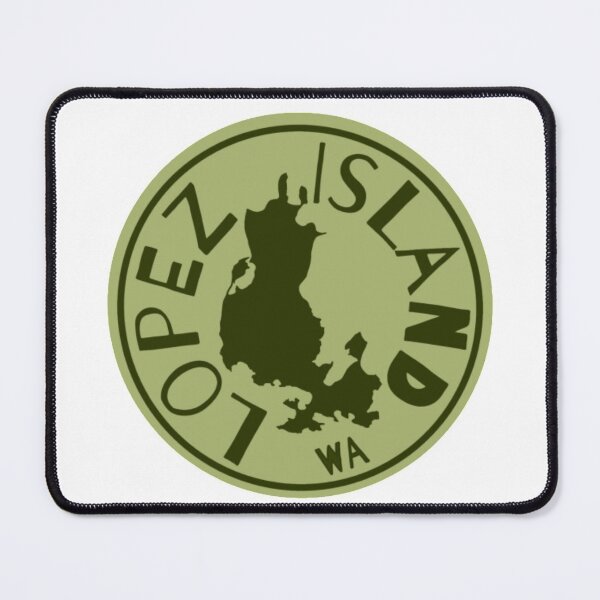 Item preview, Lopez Island, WA in Green designed and sold by Christina Lopez.