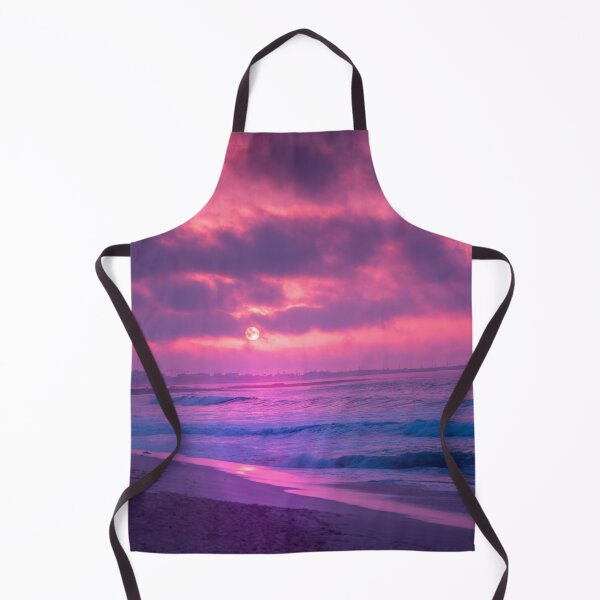 Item preview, Pink & Purple Cotton Candy Beach Sunset designed and sold by newburyboutique.