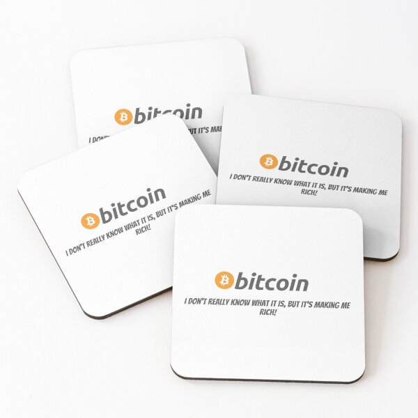 Item preview, Bitcoin made me rich! designed and sold by lovekwaii.