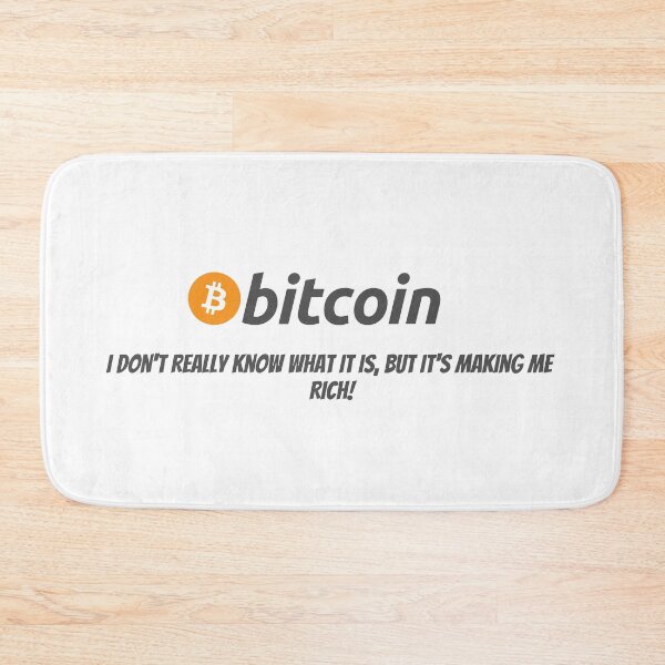 Item preview, Bitcoin made me rich! designed and sold by lovekwaii.