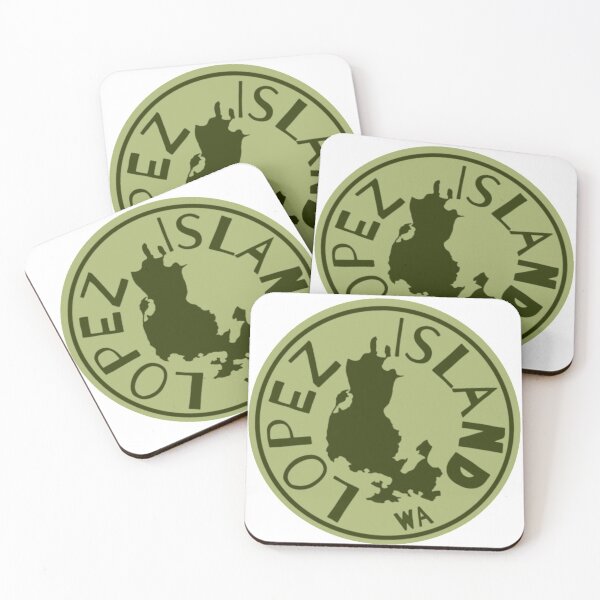 Item preview, Lopez Island, WA in Green designed and sold by Christina Lopez.