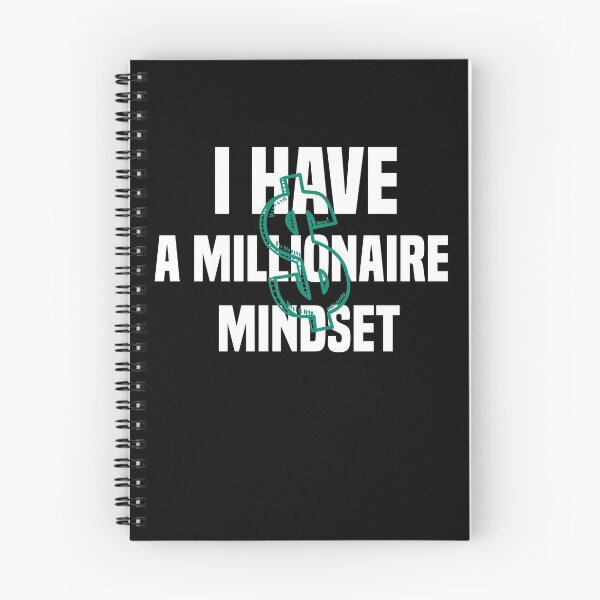 Item preview, I HAVE A MILLIONAIRE MINDSET MOTIVATIONAL designed and sold by Brother's Clothing.