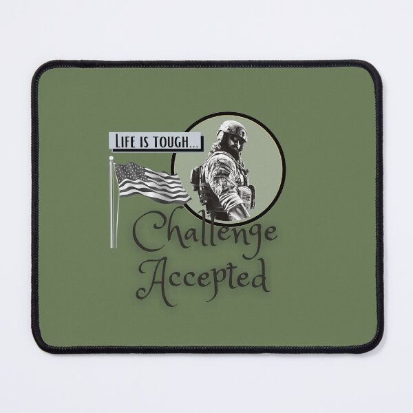 Item preview, Challenge Accepted designed and sold by Artsy57.