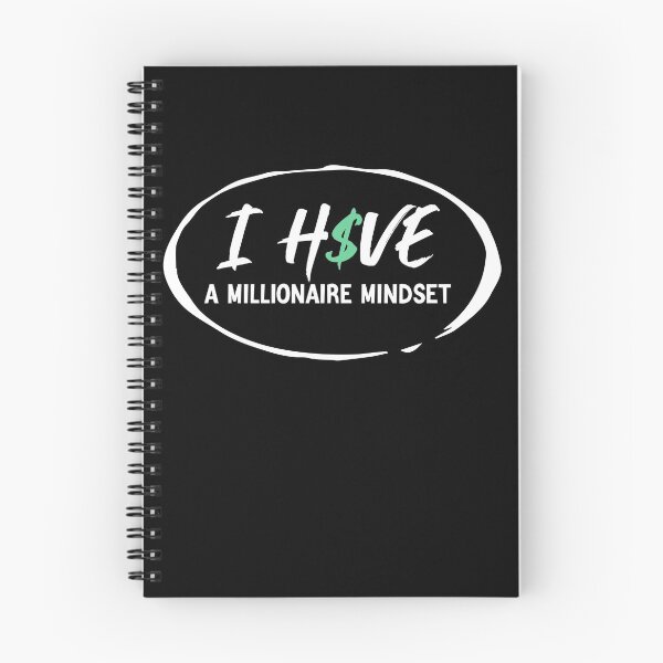 Item preview, I HAVE A MILLIONAIRE MINDSET MOTIVATIONAL designed and sold by Brother's Clothing.