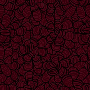 Artwork thumbnail, Red Mussel Pattern by Krystal Thomas